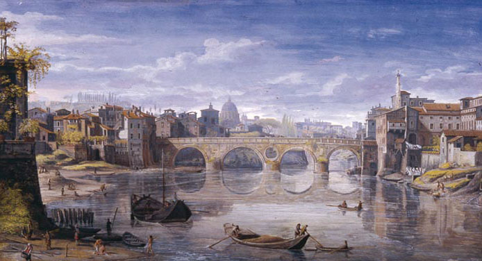 Gaspar Van Wittel,Pont Sisto (1685)